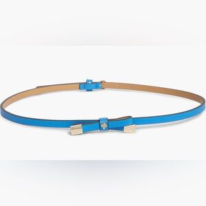 Kate Spade Blue and Gold Belt